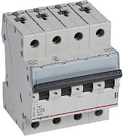 Выключатель автоматический Legrand TX3 6000 4п 25А C 10кА картинка